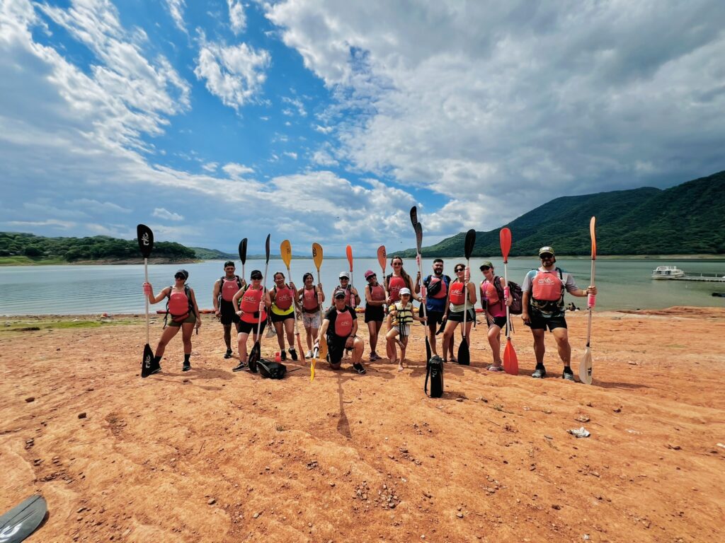 grupo de trekking